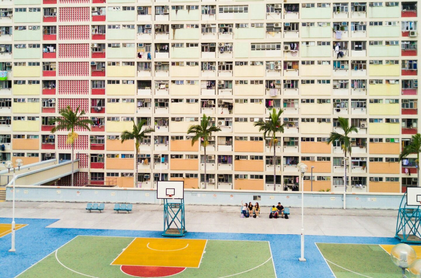 Rainbow building, Hong Kong